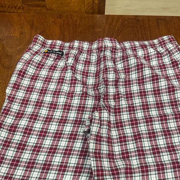Life is Good Red and White Plaid Pajama Pants - Picture 5 of 6
